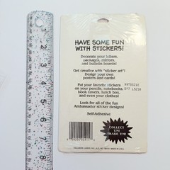 Vintage Hallmark Ambassador Thanksgiving Fall Autumn Stickers 4 Sheets