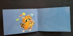 Vintage Trend Scratch n Sniff Little Critters Sticker Book 1984 USED 10 Blank pg