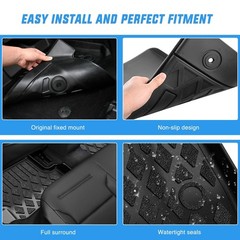 Nilight TPE Floor Mats for Nissan Altima 2007 2008 2009 2010 2011 2012 All We…