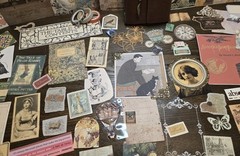 Storyteller Junk Journal Kit Paper Stickers Tags Book Books Stories Reading Read
