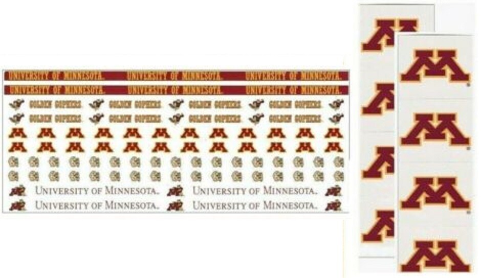 University of Minnesota NCAA Scrapbook Stickers YOU-CHOOSE
