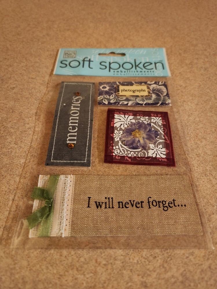 Me & My Big Ideas/Soft Spoken~Memories~Embellishments