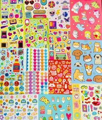 500+ Stickers | HUGE Kids Girls Boys Teens Children Wholesale Sticker Lot
