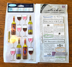 20 pkgs Scrapbook Stickers(16 STICKOplus Tags,Tea,Tools)_N P_$40+Value_#5