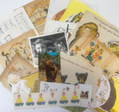 Vintage Childrens Ephemera Junk Journal Pack Book Pages Collage Crafts