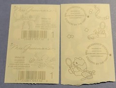 Mrs. Grossman’s Multicolor Makeup & Beauty Diary Stickers 2 Sheets Make Up