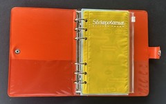 Stickopotamus 6 Ring Binder Includes Sticker Pouch & 48 Partial Sticker Sheets