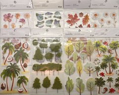 Flower Theme Stickers – Recollections Scrapbook Stickers – Floral & Outdoor