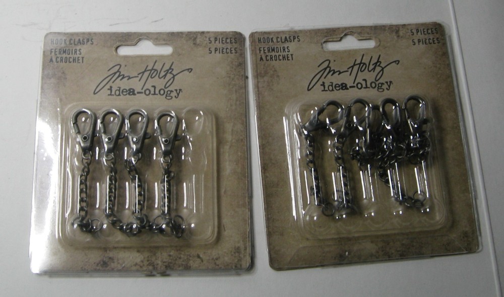 TIM HOLTZ IDEA-OLOGY TH94133 HOOK CLASPS, attach findings or secure journals