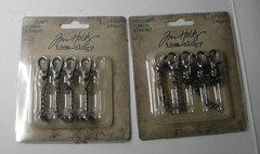 TIM HOLTZ IDEA-OLOGY TH94133 HOOK CLASPS, attach findings or secure journals