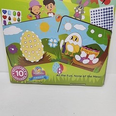 NEW SEALED $30 Easter Dots & Gems Craft Kit Crafts for Kids Ages 3-5, Kids Gem