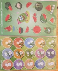 Large Pack Of Scratch And Sniff Stickers – 80 Sheets – 16 Scents – NEW – 11.5oz