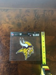 NFL Helmet Multi-Use Decal Reusable/Removable -WinCraft NEW – MINNESOTA VIKINGS