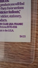 Lisa Frank 2 Sticker Sheets Unicorn & Sundae