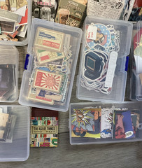 Junk Journaling and Scrapbooking Ephemera Supplies Over 1500 Stickers and Cutout