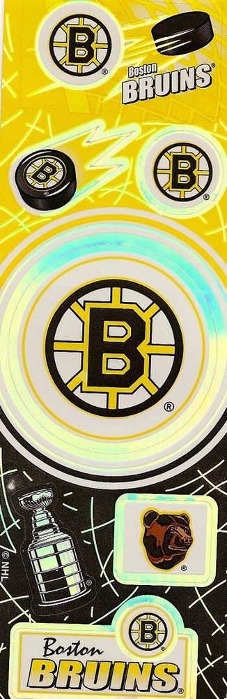 MYLAR HOCKEY TEAMS Sandylion Stickers **You Choose Design 1 strip