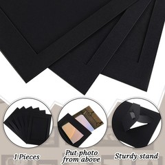 100 Pcs 4 x 6 Inch Paper Picture Frames Bulk Graduation Standing Photo Frames…