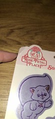 Vintage Stickers Hallmark Rose Petal Place Satin Stickers 1 Pkg,code20-1