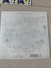 VTG Sticker Lot Mrs. Grossman‘S Transportation, Construction Motorcycles TRUCKS