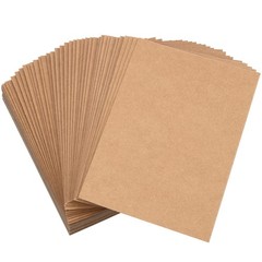 200 Sheets Chipboard 5 X 7 Inch, 40Pt (Point) Medium Weight Chipboard .04 Calipe