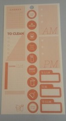 Happy Planner To Clean Chores TO DO Deep clean stickers MAMBI 272637
