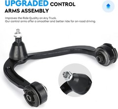 10PCS Front Upper Control Arm for Ford F150 (4WD) 2009-2014 (Exc. SVT Raptor)…