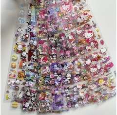 1000 Retro Vintage Look Hello Kitty Stickers 20 Sheets Random Hello Kitty Friend