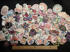 💣 LOT OF 50 RANDOM STICKER BOMB lots of styles Decals assorted decorations