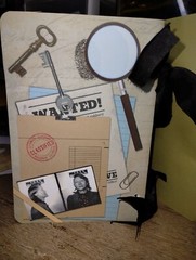 Crime Detective Junk Journals Scrapbook USA
