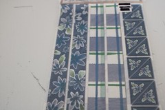 Die Cuts With A View Sharon Ann Collection Lg Floral Borders & Corners Scrapbook