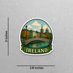 Ireland Magnet | Travel Magnet | Fridge Magnet (IRB)
