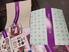 Scrapbooking/ Card Making Supplies Mixed Lot #1 Plus Storage Crafters Companion