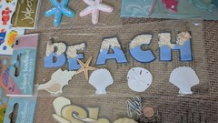 Beach Lot Shore Fish Sea Creatures Dolphin Starfish Jolees Sticko Scrapbook Lot
