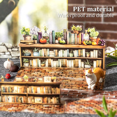 PET Scrapbook Stickers Set, 120PCS Journaling Supplies with 6 Themes Book Wall O