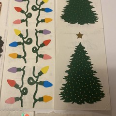 Mrs. Grossman’s & Sandy Lion LOT of 7 Sheets of Vintage Christmas Stickers!