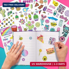 Fashion Angels 1000+ Ridiculously Cute Stickers | 40-Page Sticker Book, Fun Craf