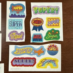 Vintage HALLMARK Brand LOT 85 STICKERS Vintage 80’s 1983 1984 1986 Htf Rare