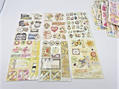 3D Create and Craft Card and Scrapbook Toppers a Variety of Subjects Nearly 200