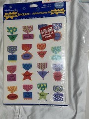 Set Of Assorted Stickers Sandylion Hallmark Etc. Prismatic,Glitter Etc 2 Opened
