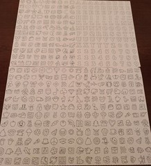 8 Sheets/Stickers To Color 6″x9″ Sticker Sheet Craft/Scrapbook/Embellishment#147