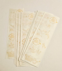 Mrs. Grossman’s Stickers Lot of 10 Strips ~Garden Tools~ Vintage 1996 RARE HTF
