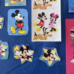 Lot Of Stickers From Early 2000s Disney Pirates Of The Caribbean Mickey Minnie