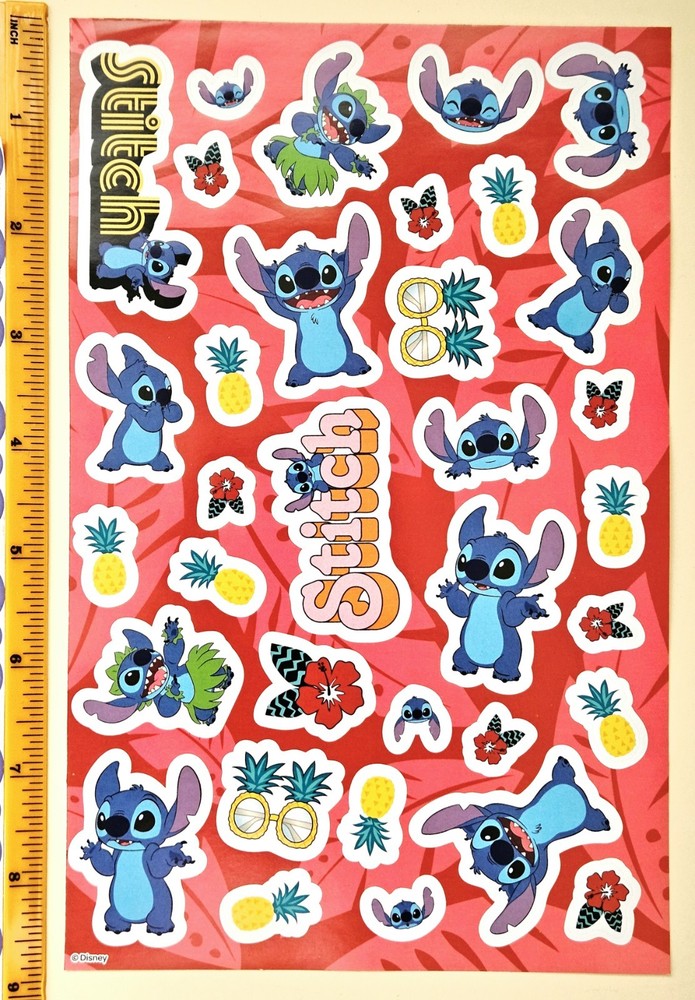 Stitch / Sticker sheet Large Format.