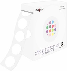 Versatile 0.5″ Color Coding Dot Labels – 1000 Adhesive Stickers for All Uses