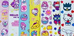 150+ Stickers PEPPA PIG BLUEY HELLO KITTY RAINBOCORNS SPIDERMAN PUSHEEN THE CAT