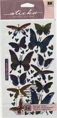WOW! NICE! Sticko Metallic stickers FOIL BUTTERFLIES 54931 FAST FREE shipping!