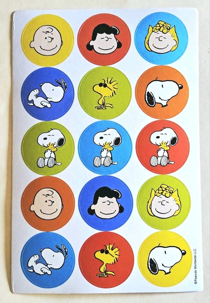 Peanuts «Snoopy & Friends» Sticker sheet