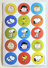 Peanuts «Snoopy & Friends» Sticker sheet