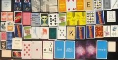 Lot of 70 Game Cards Playing Cards Craft Unique Fun Some Vintage Tarot Mixed Lot
