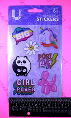 Girl Power Girl Stuff Stickers 1 Sheet Pack